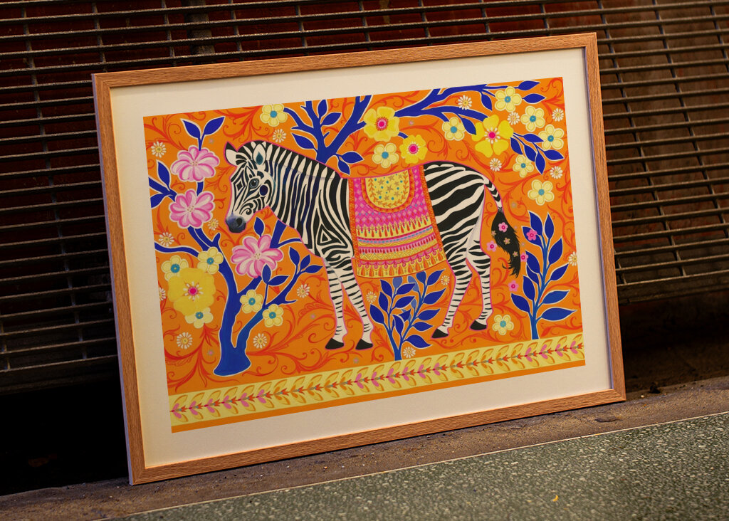 Die lebendige Welt von Zebra