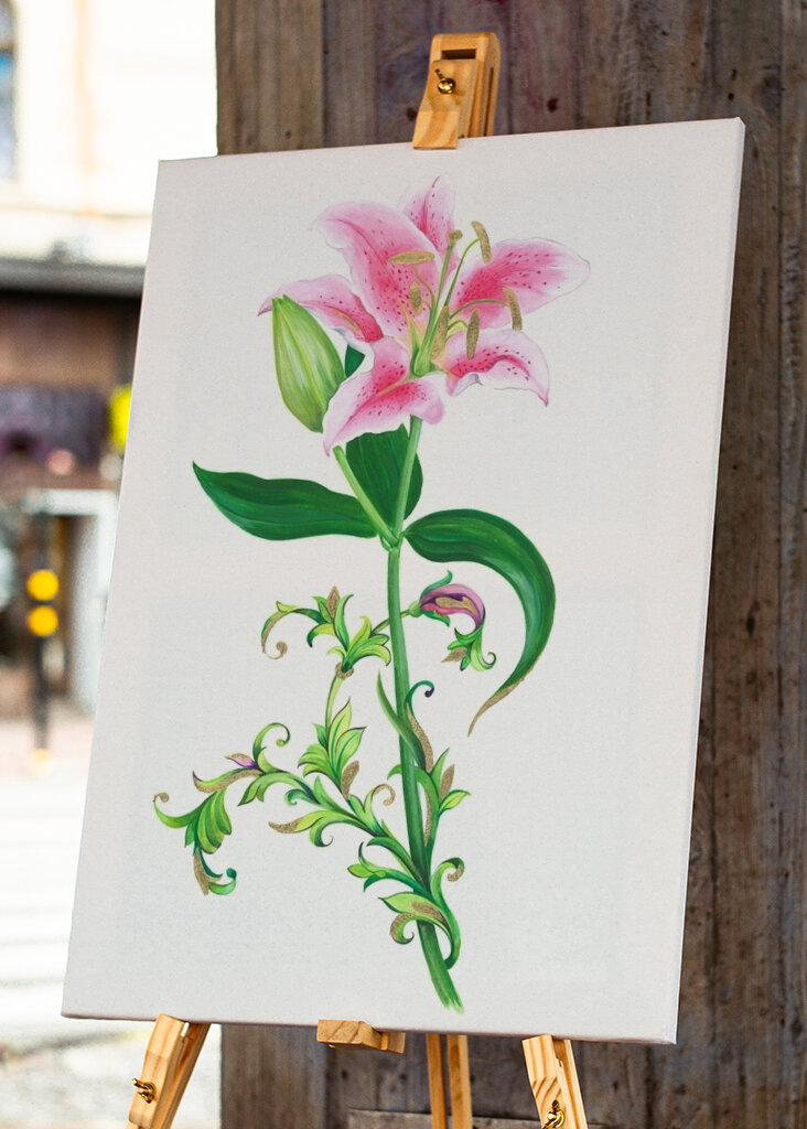 Lily's Graceful Bloom