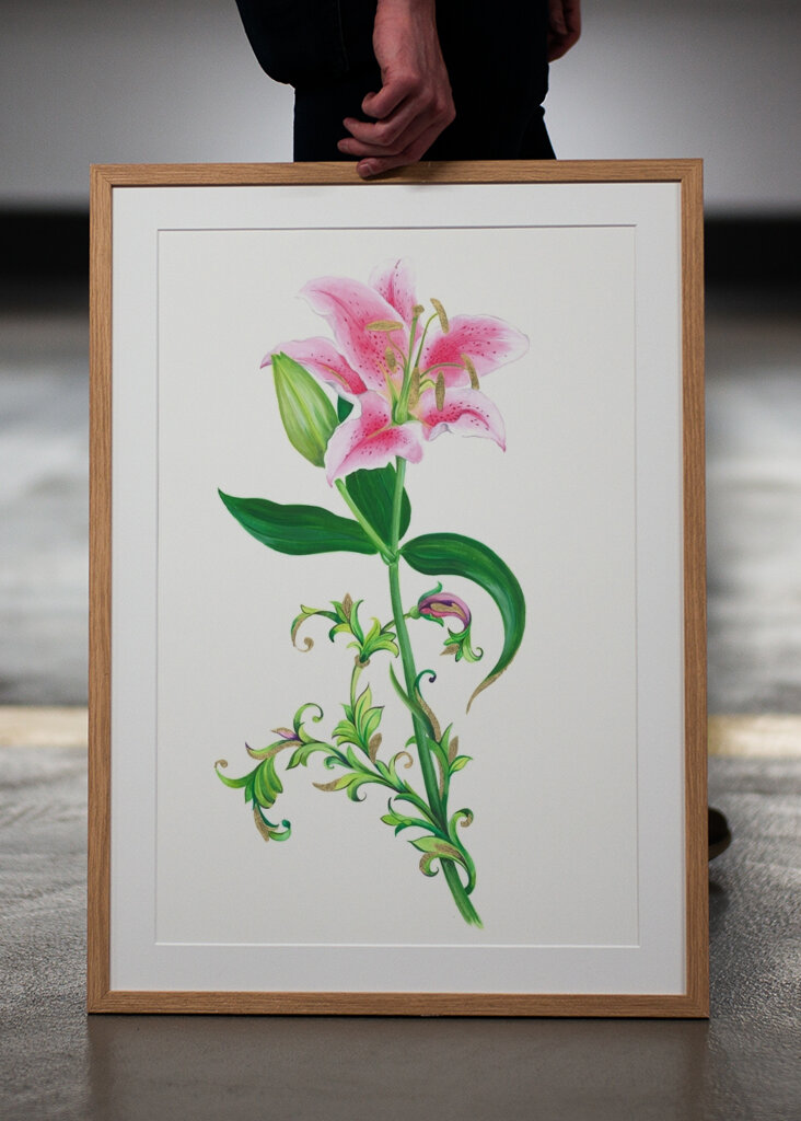 Lily's Graceful Bloom