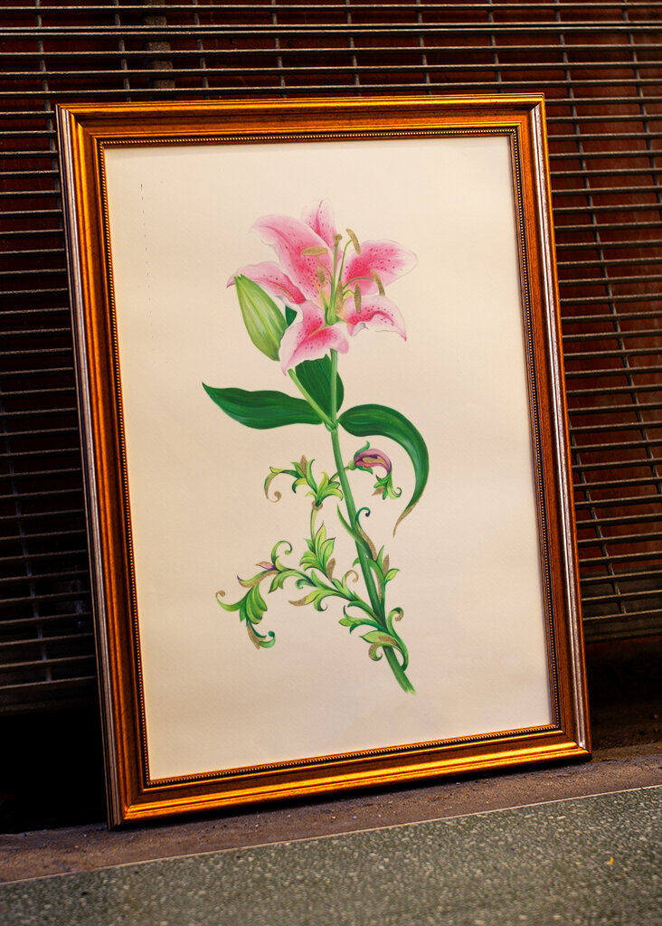 Lily's Graceful Bloom