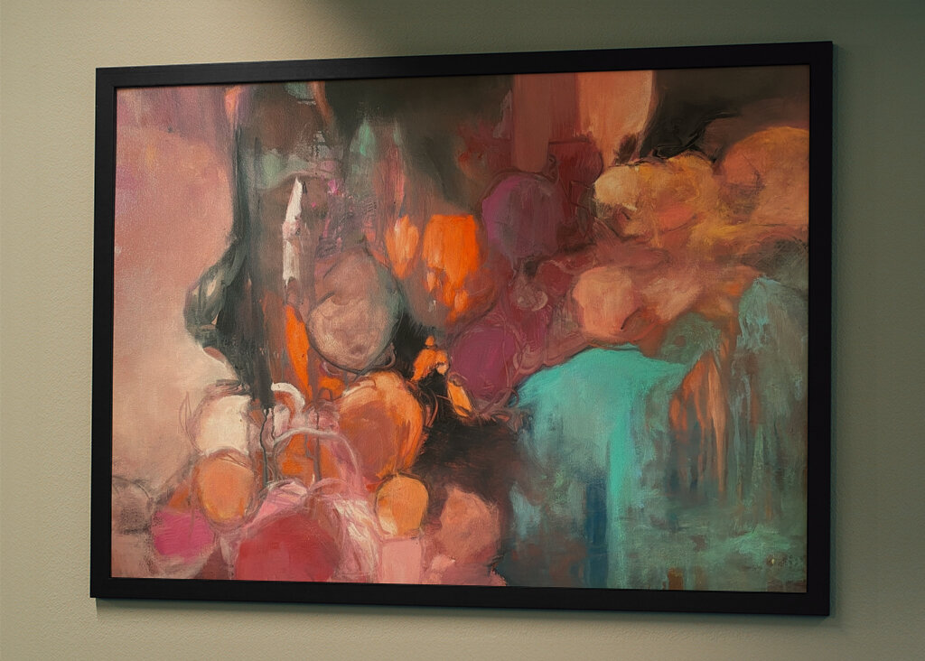 Drømmeaktig fargelandskap