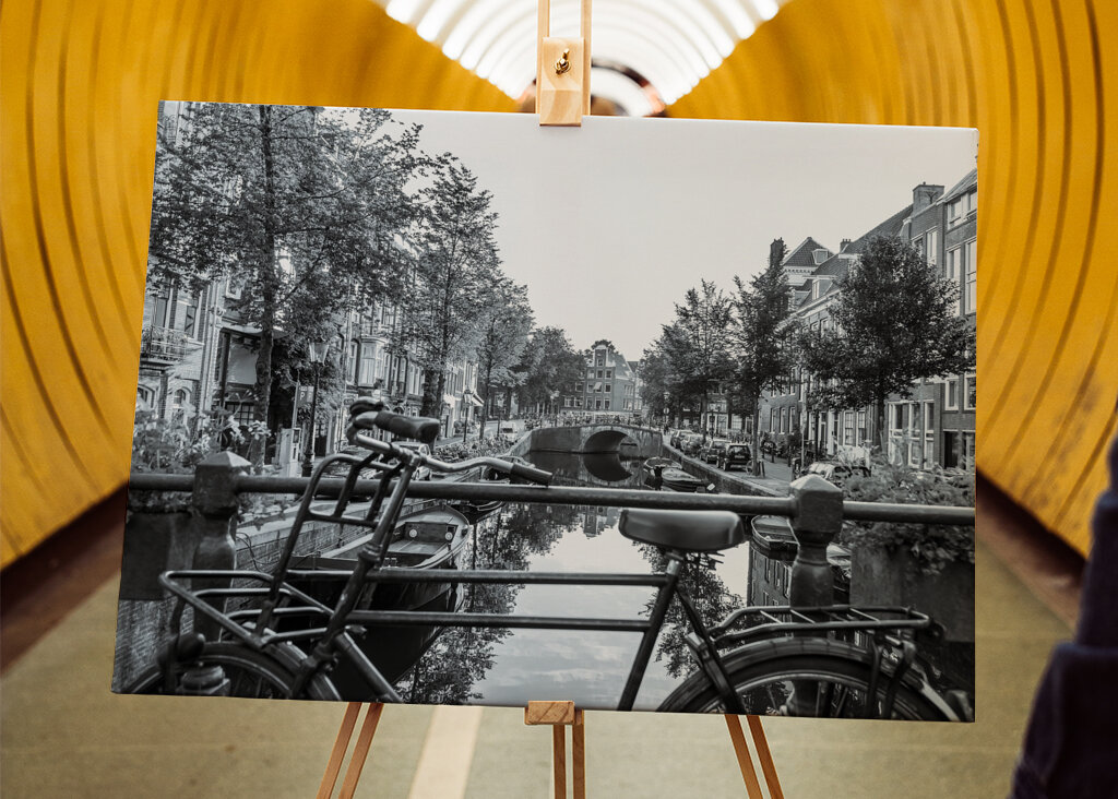 Altes Fahrrad in Amsterdam