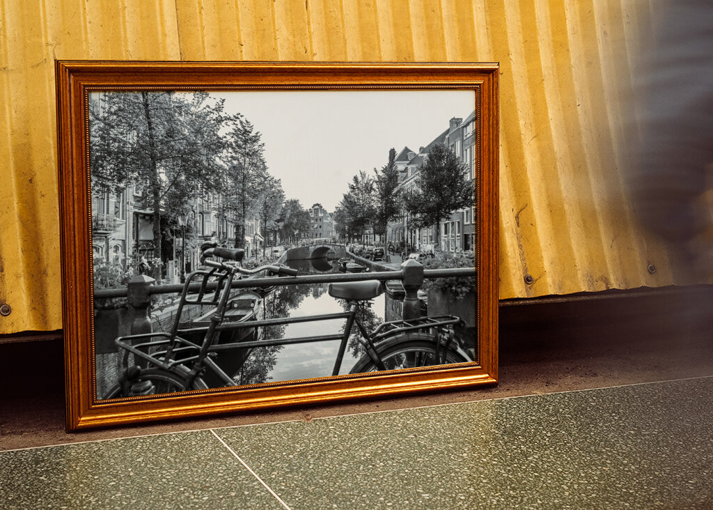 Altes Fahrrad in Amsterdam