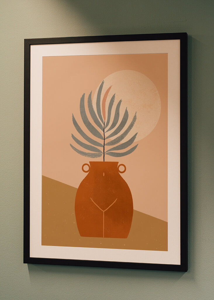 Sunlit Botanical Vase