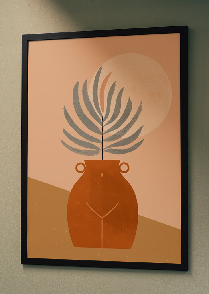 Sunlit Botanical Vase