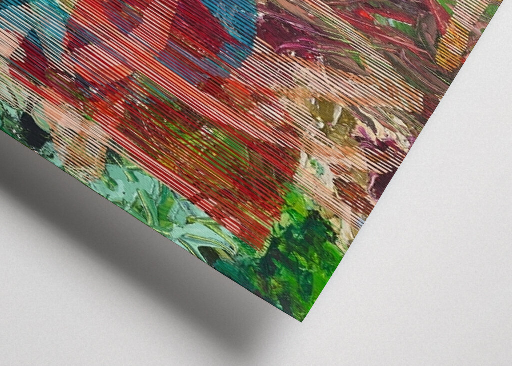 Farverig dansebevægelse