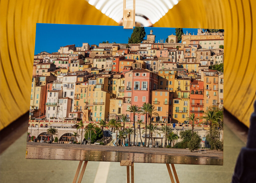 Picturesque old town of Menton