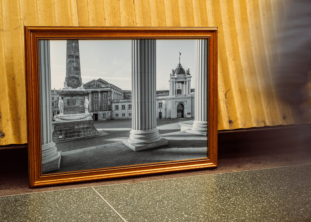 Het oude Vierkant van de Markt in Potsdam