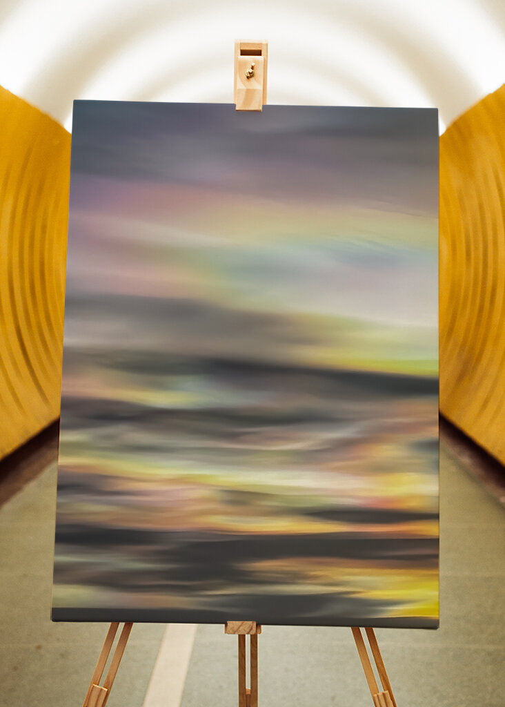 Perłowe chmury w Laponii