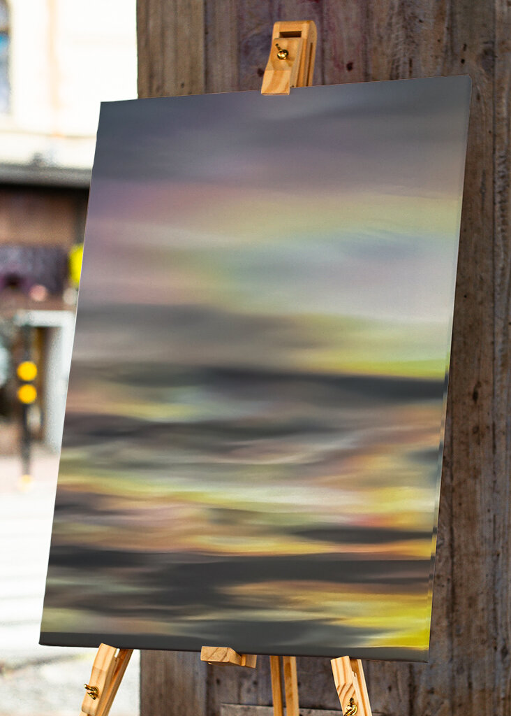 Perłowe chmury w Laponii