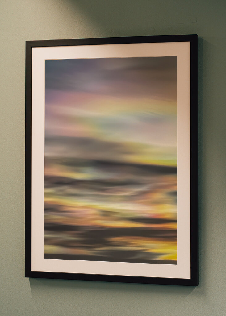 Perłowe chmury w Laponii