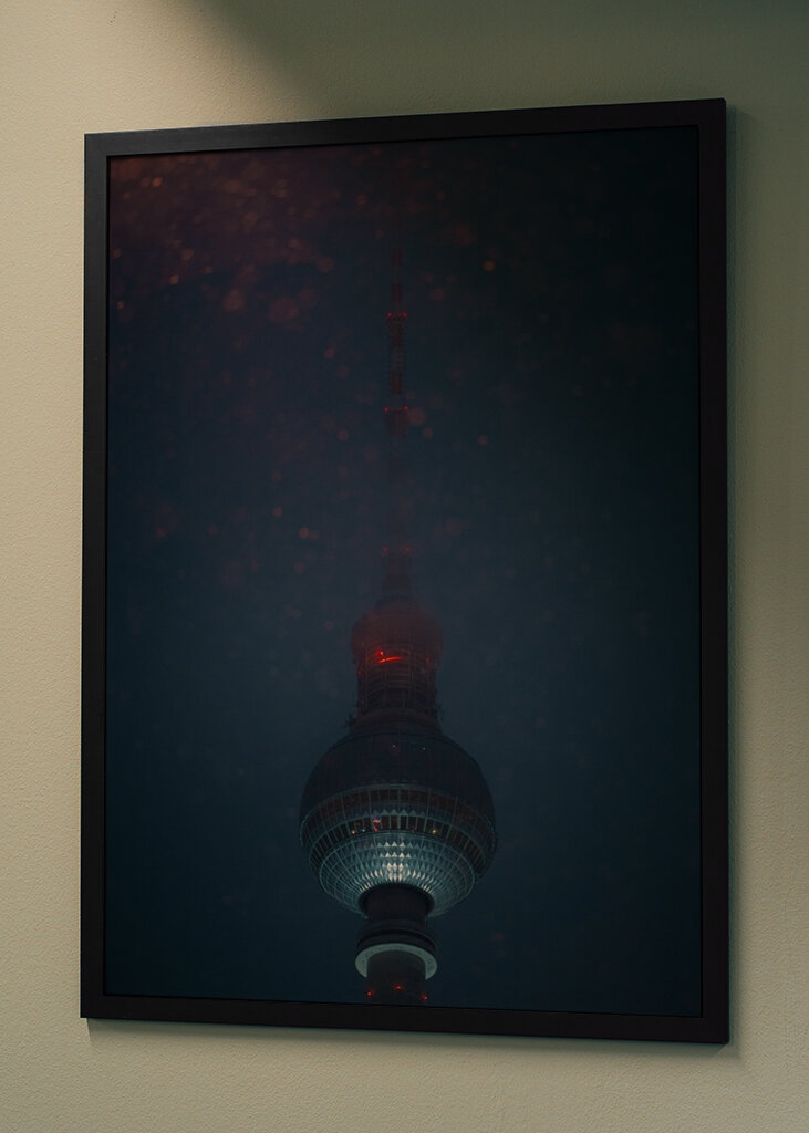 Fernsehturm bei Nacht Berlin