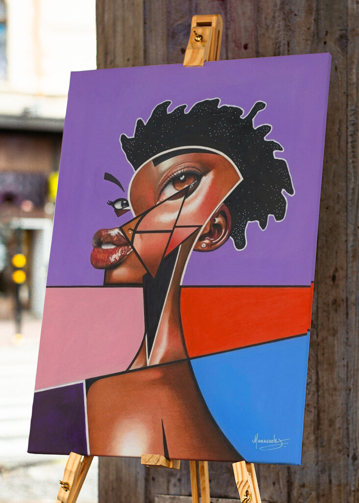 Geometrický portrét