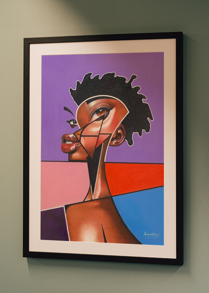 Geometrický portrét