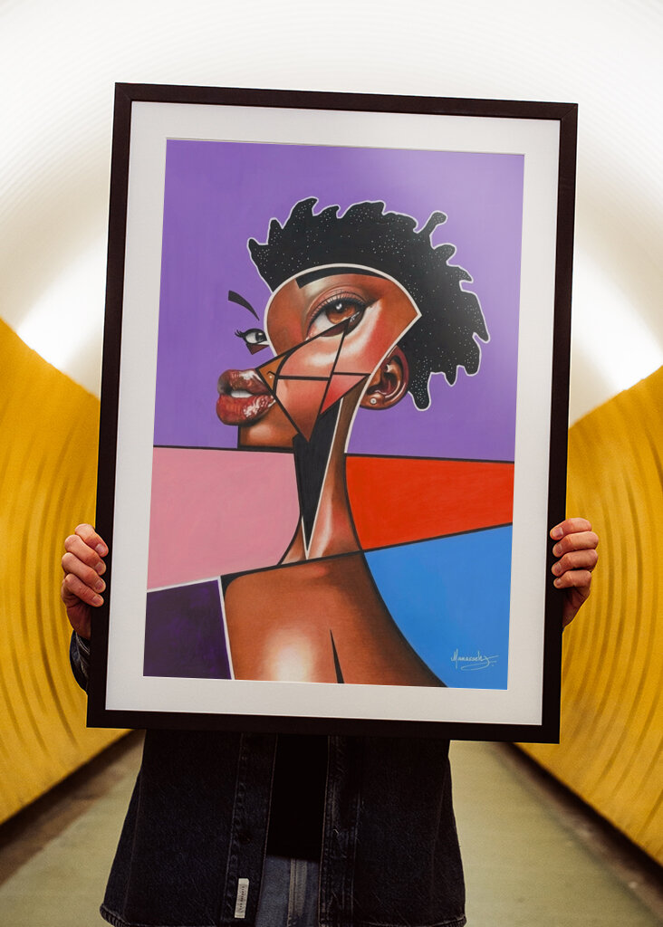 Geometrický portrét