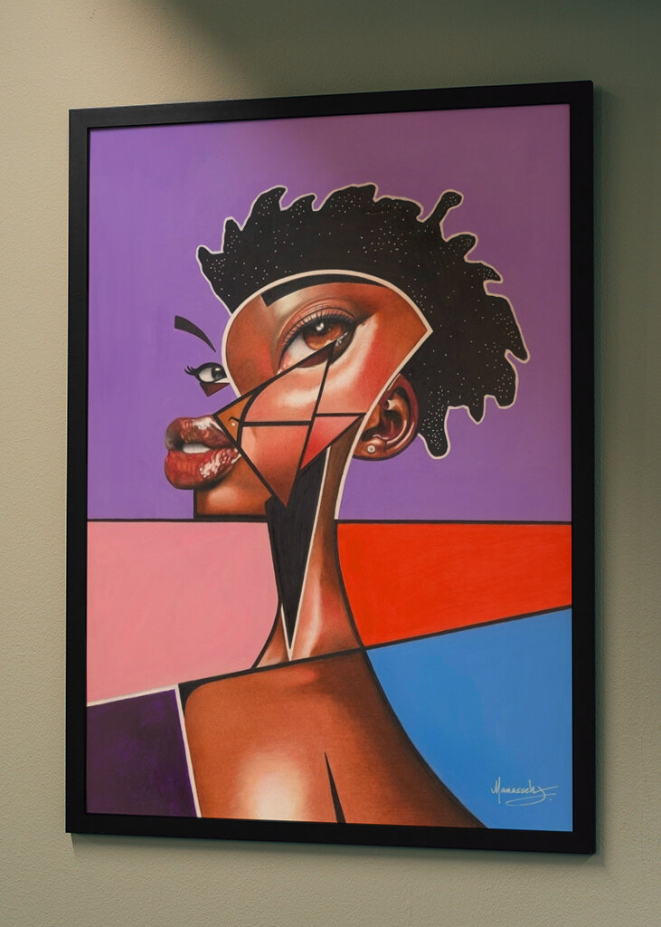 Geometrický portrét