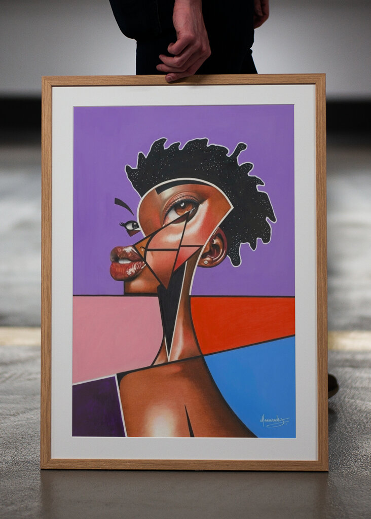 Geometrický portrét