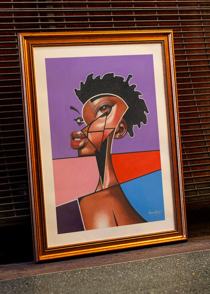 Geometrický portrét