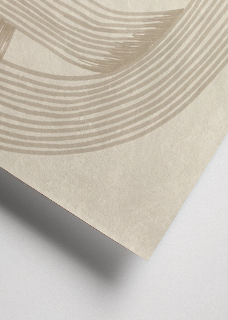 Fließende Linien Harmonie