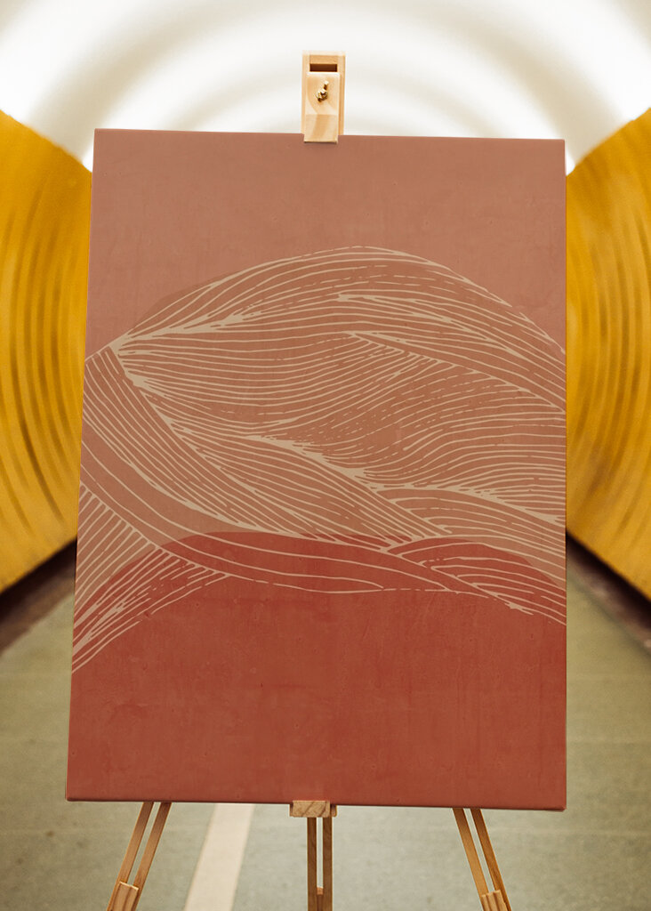 Wellen in der Wüste