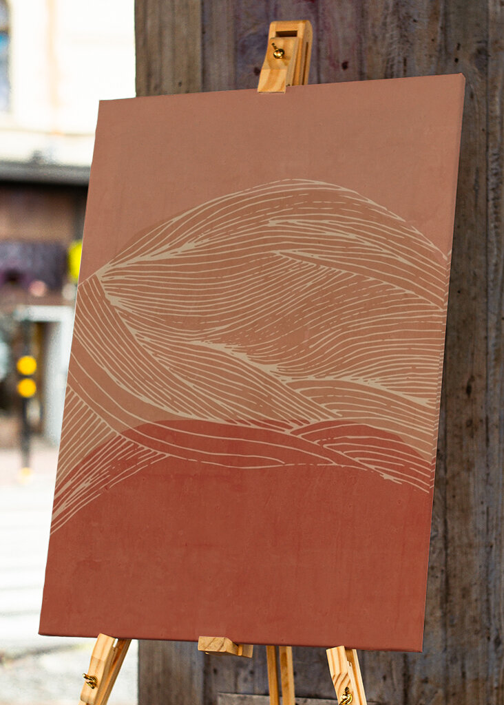 Wellen in der Wüste