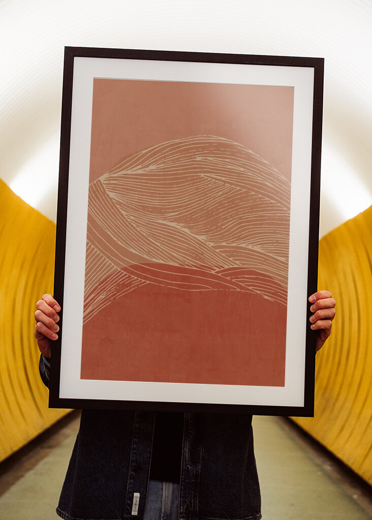 Wellen in der Wüste