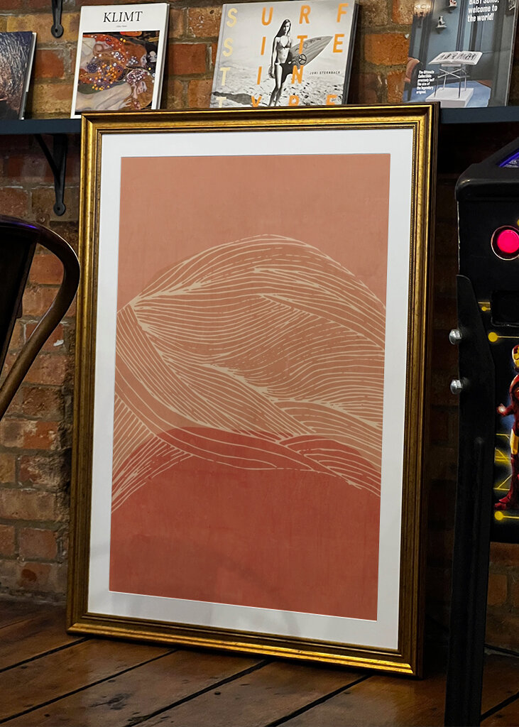 Wellen in der Wüste