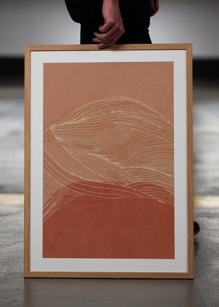 Wellen in der Wüste