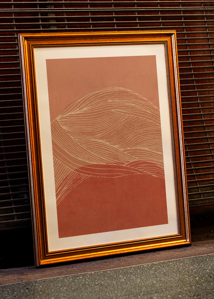 Wellen in der Wüste