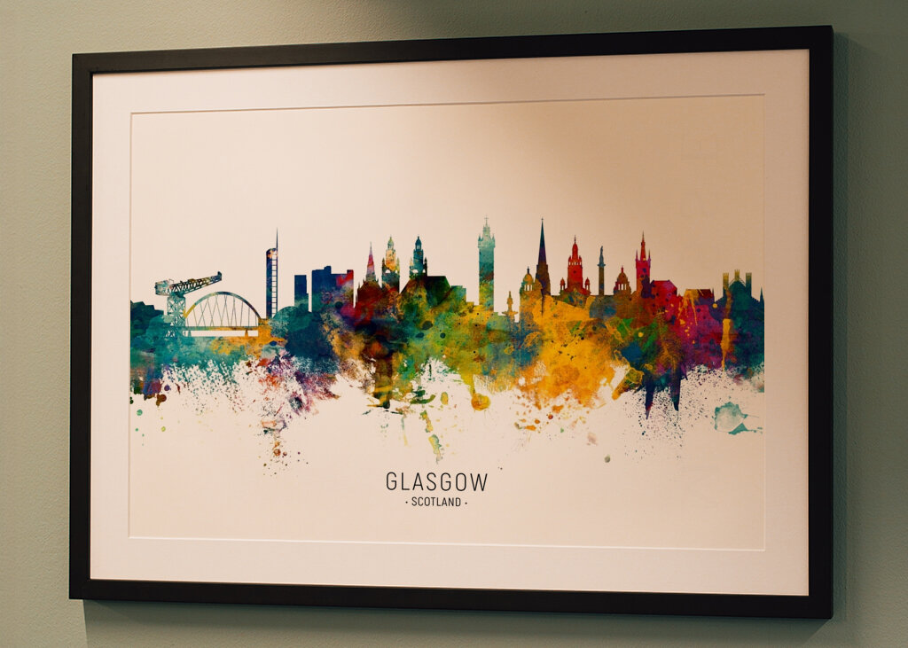 Glasgow Skyline Splash