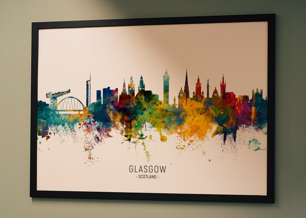 Glasgow Skyline Splash