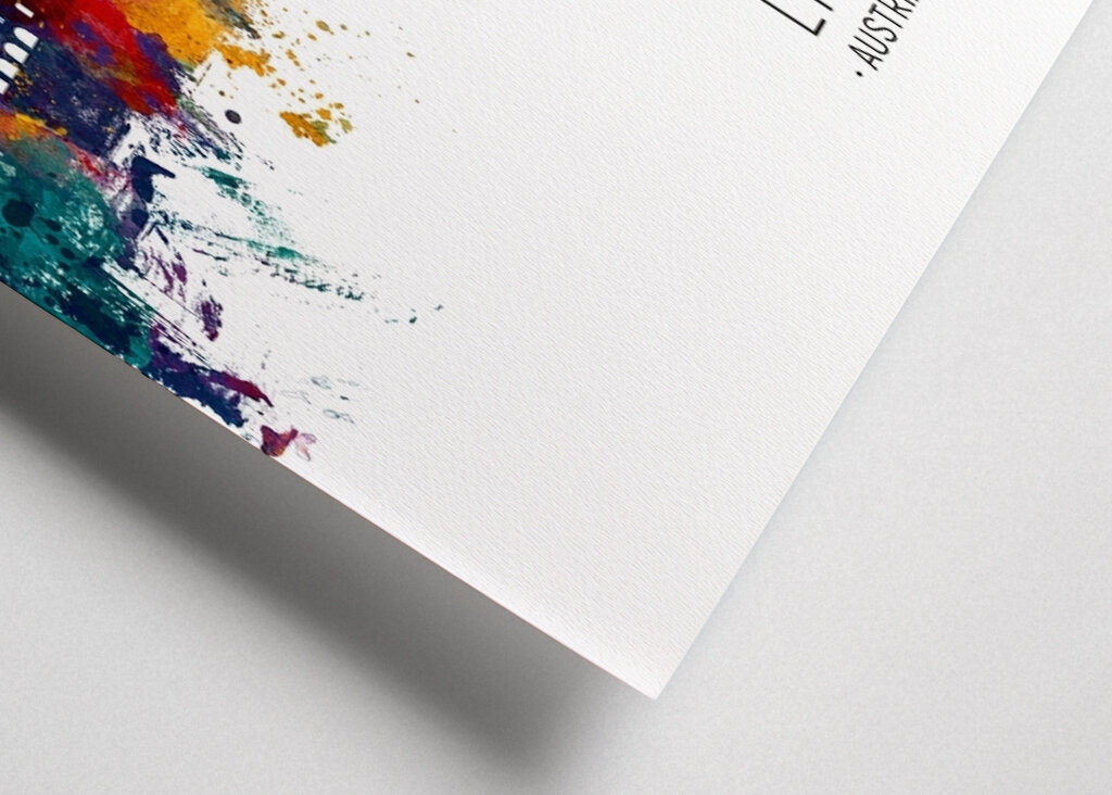 Colorful Linz Skyline