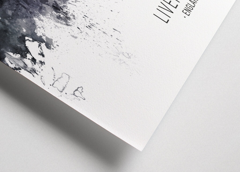 Misty Liverpool Skyline