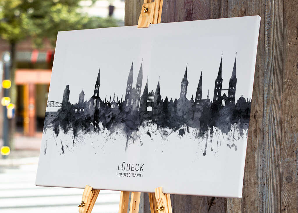 Lübeck silhuet