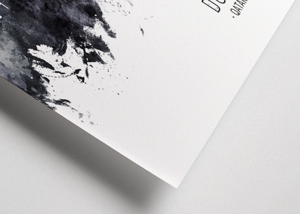 Doha Skyline Silhouette