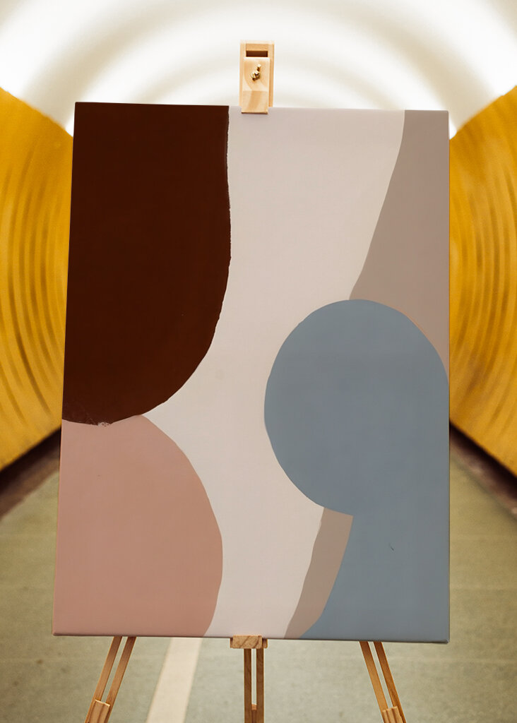 Jemná barevná harmonie