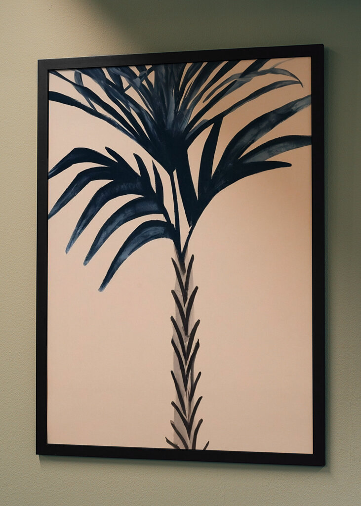 Palmblatt-Silhouette