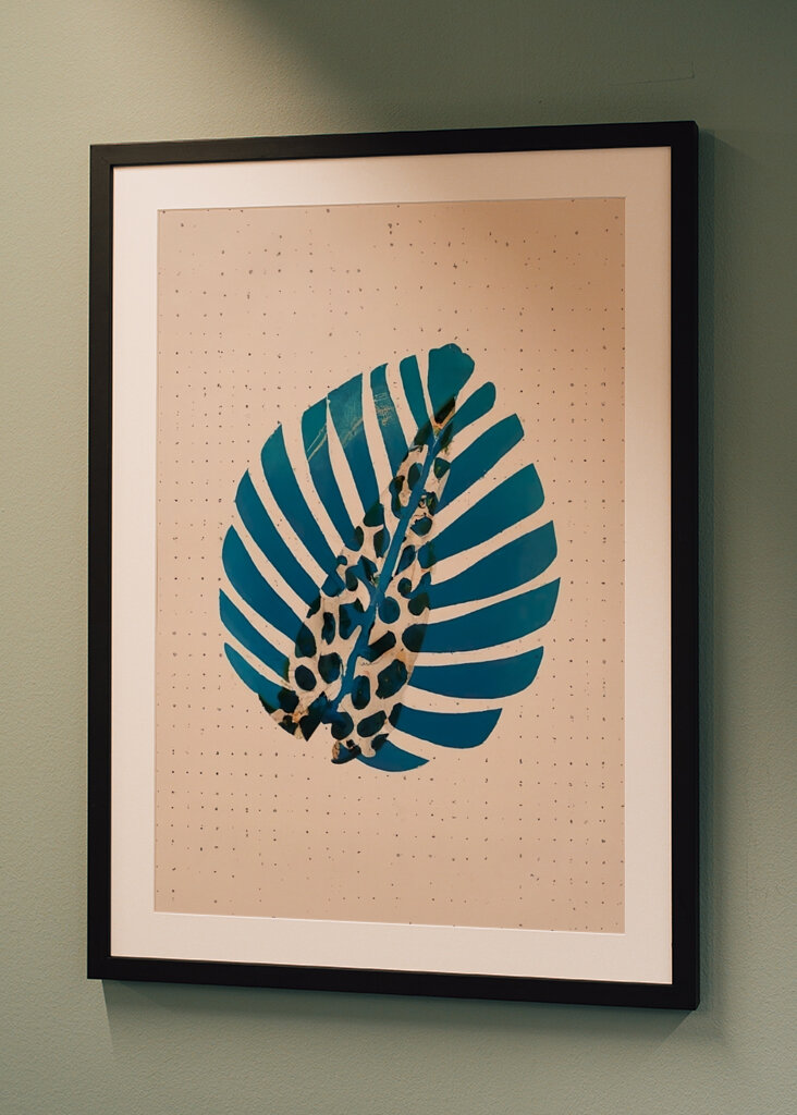 Gemusterte Blattreise