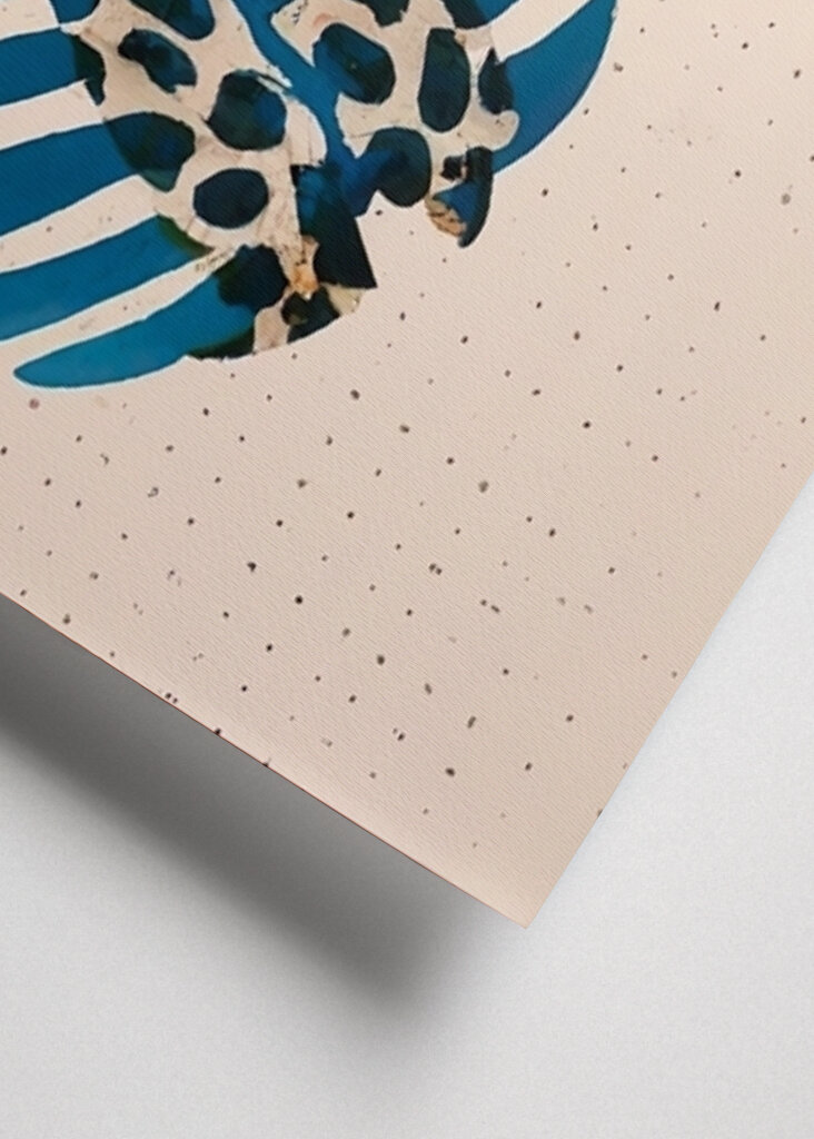 Gemusterte Blattreise