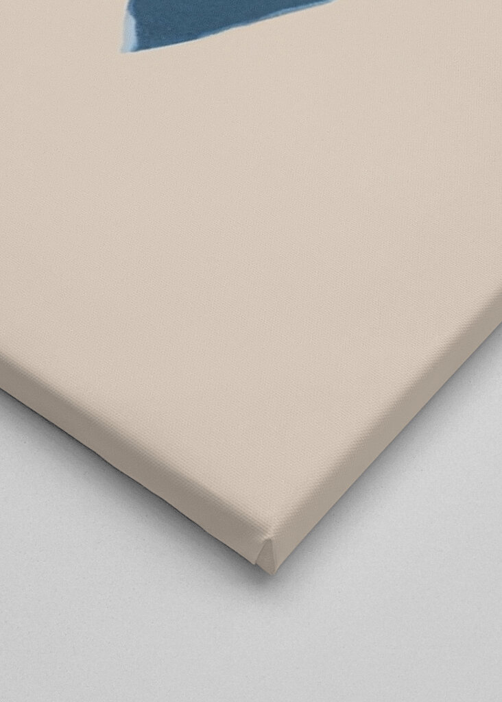 Blaue botanische Glückseligkeit