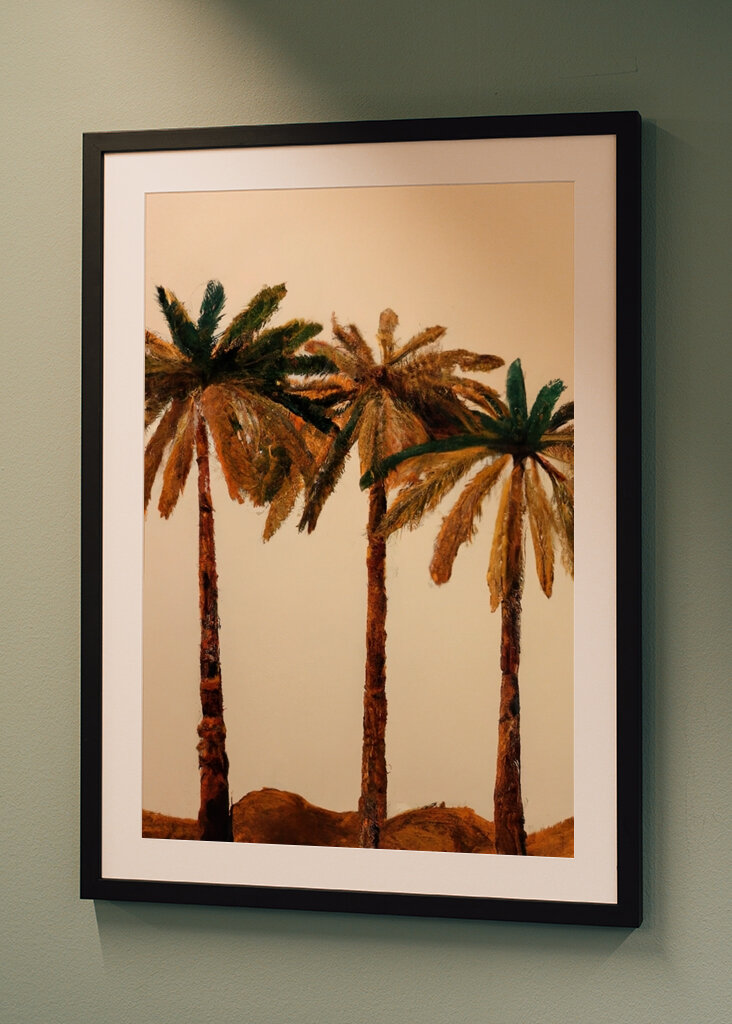 Desert Palms Trio