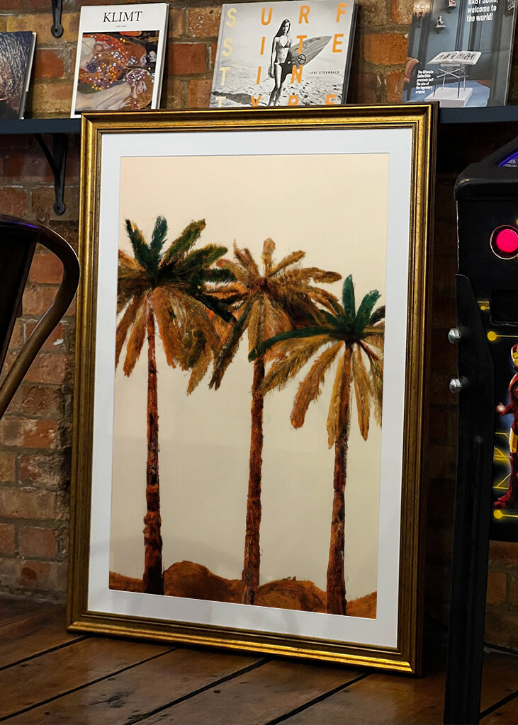 Desert Palms Trio