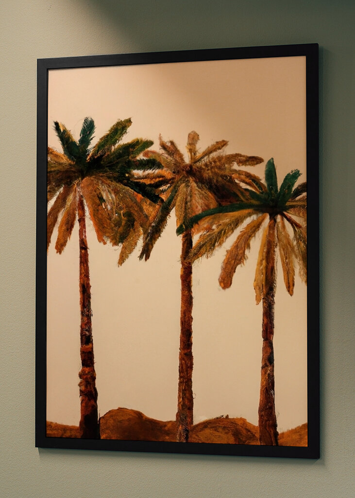 Desert Palms Trio