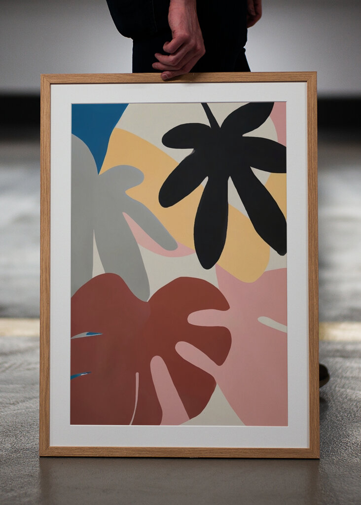 Kühne tropische Formen