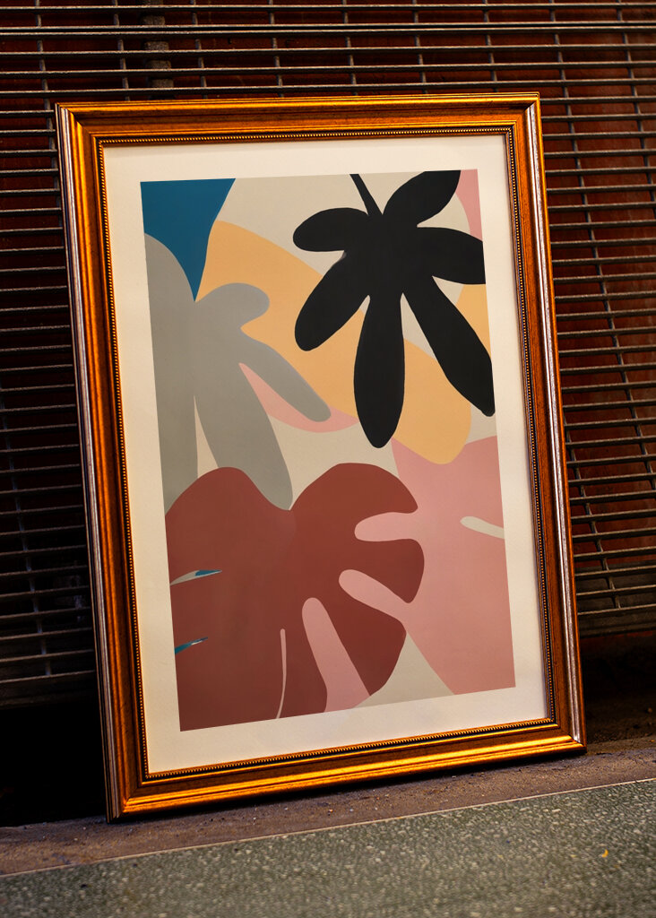 Kühne tropische Formen