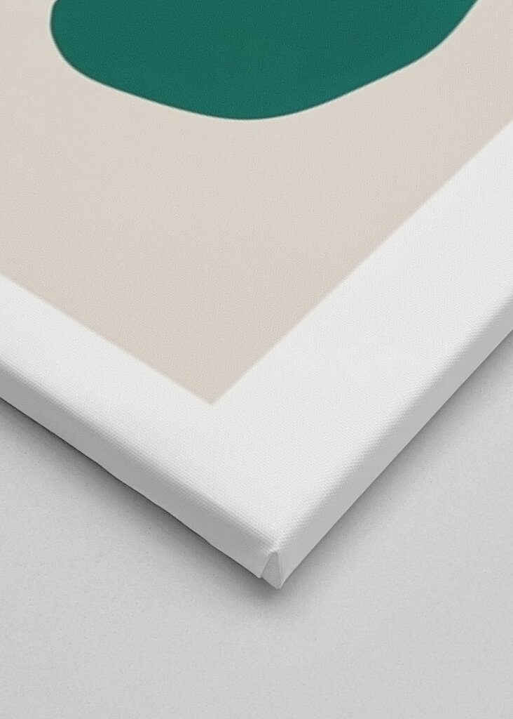 Abstrakte grüne Form