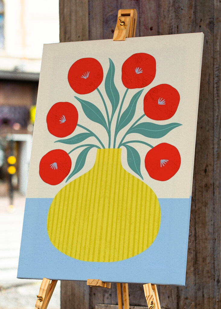 Zářivé květy Měď