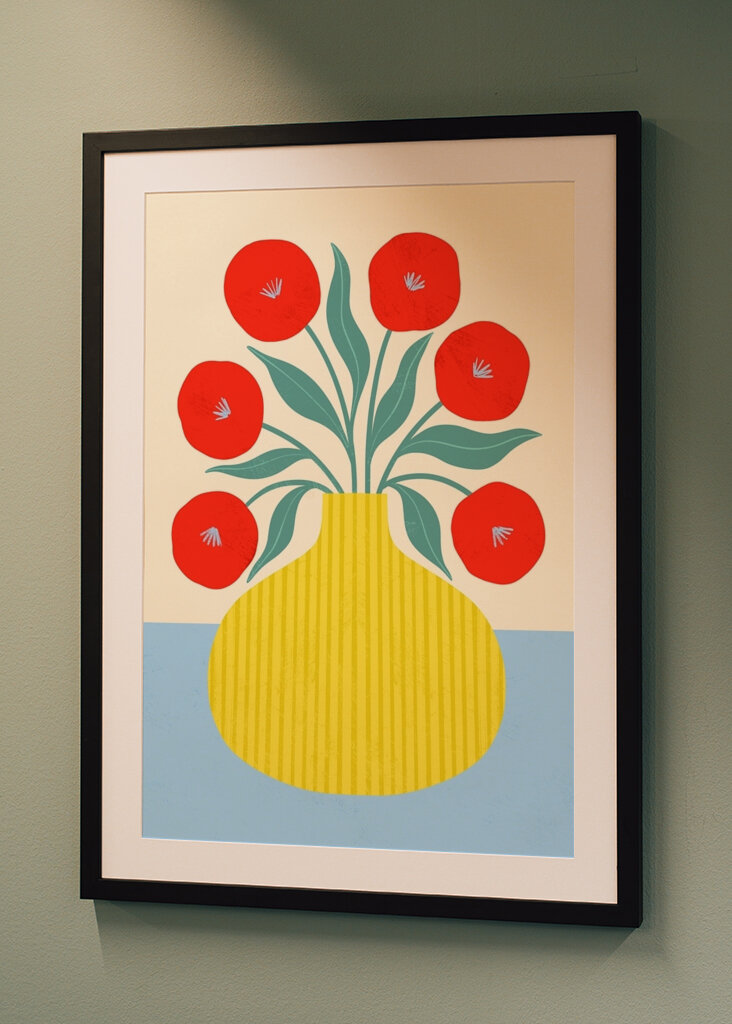 Zářivé květy Měď