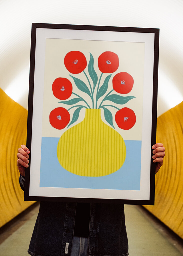 Zářivé květy Měď