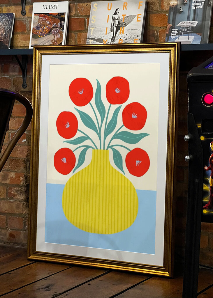 Zářivé květy Měď